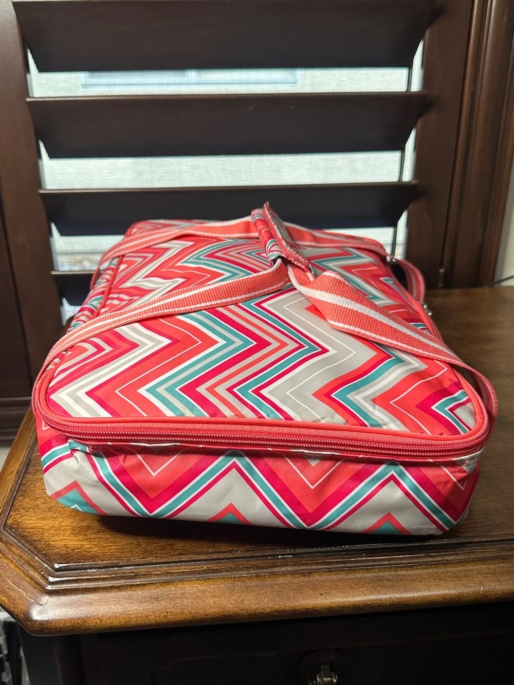 All For Color Metallic Silver Insulated Food Transport Tote